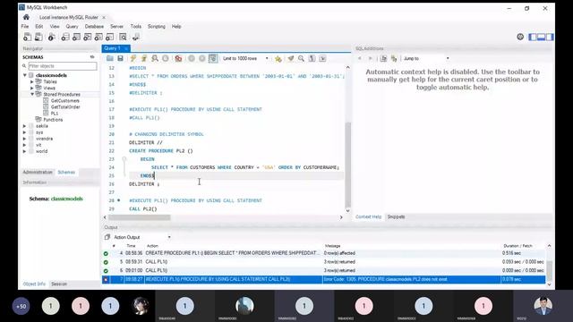 Basics of PL/SQL in MySQL using Stored Procedure смотреть онлайн