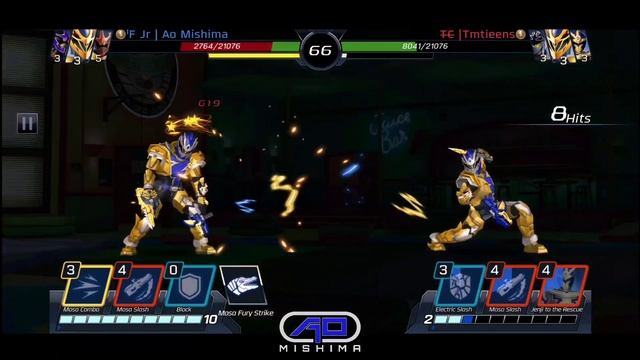 Gold Dino Knight Armor | Game Play | Mod Skin | Power Rangers Legacy Wars смотреть онлайн