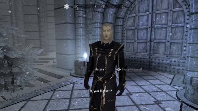 Return to Helgen: (Bonus Footage) Emperor Robertus Paulinus Expels Ancano From Winterhold смотреть онлайн