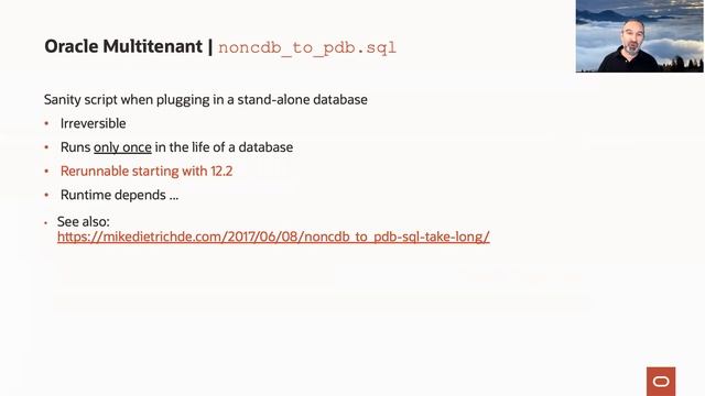 3 PDBs and much more - Multitenant in Oracle 19c by Mike Dietrich смотреть онлайн