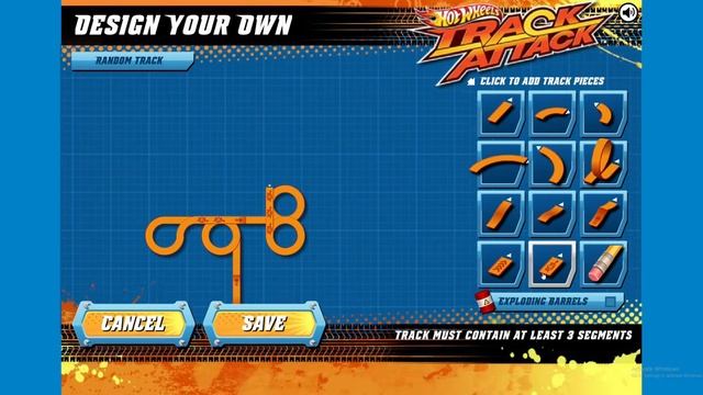 Hot Wheels: Track Attack (Flash Game) смотреть онлайн