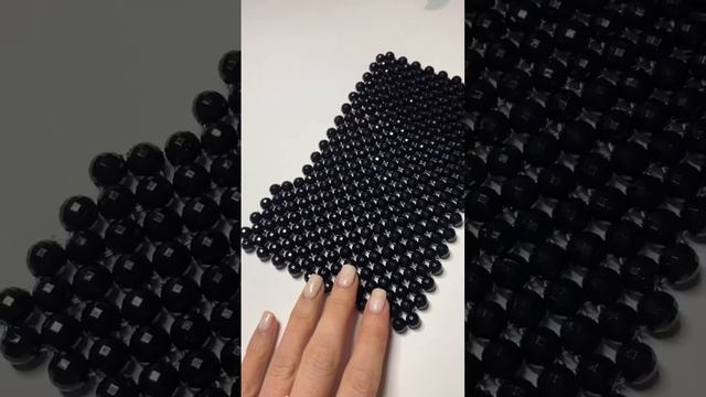 Сумка из бусин своими руками, сумка з намистин, сумка из бисера, beaded bag (есть мастер класс) смотреть онлайн