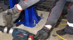 Как правильно устанавливать химический анкер для гидравлического подъёмника