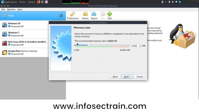 How to Install Kali Linux ISO in Virtual Box | InfosecTrain смотреть онлайн