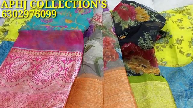 💐 Beautiful Lenin & Organza Kanchi Big Boder 2 Meters 1+1 Bits Combs💐👉6302976099 смотреть онлайн
