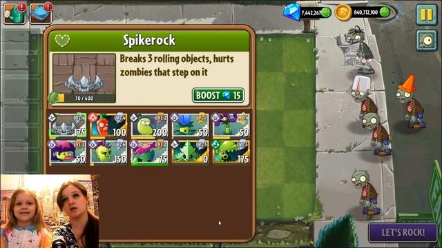 Растения против Зомби 2 БЕСКОНЕЧНО Выживание в Современном мире Plants vs Zombies 2 смотреть онлайн