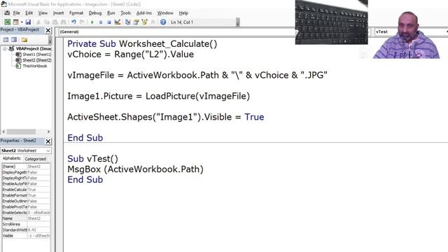 26 VBA Advanced Working with Image Active X Control смотреть онлайн