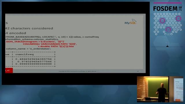 Histogram support in MySQL 8.0 смотреть онлайн