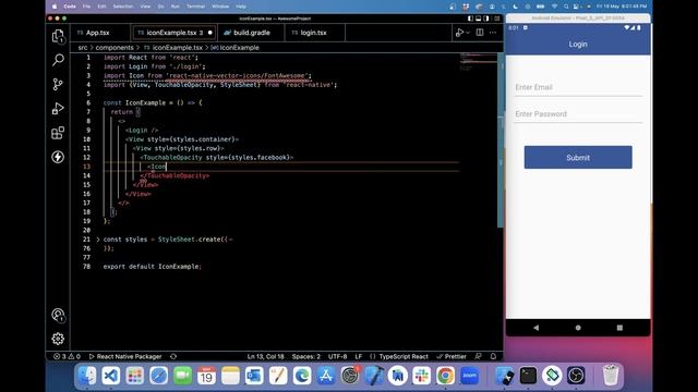 #18 React Native Vector Icons in Hindi | Beginner to Advanced crash course смотреть онлайн