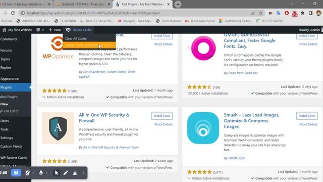 WP Faster Cache plugin | Wordpress Bangla Tutorial | Dokkho смотреть онлайн