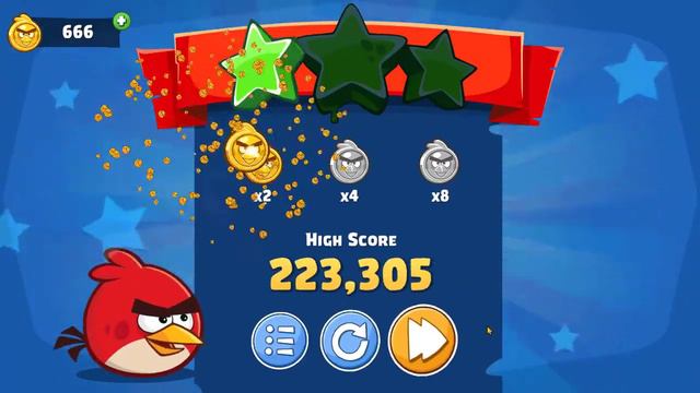 Angry Birds Friends - Level 15,16,17,18,19,20,21,22 Speed Version смотреть онлайн