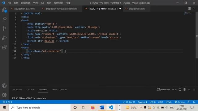 W3.CSS Framework and w3-container. Part1 смотреть онлайн