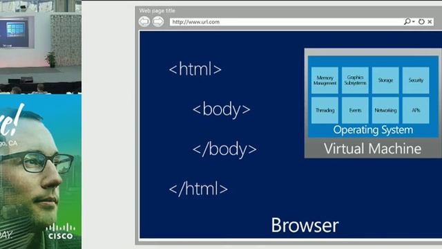 DEVNET 1111 - Scott Hanselman on Virtual Machines, JavaScript and Assembler смотреть онлайн