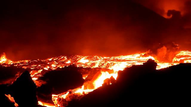 Новое Трещинное Извержение. Вулкан Толбачик. Камчатка.