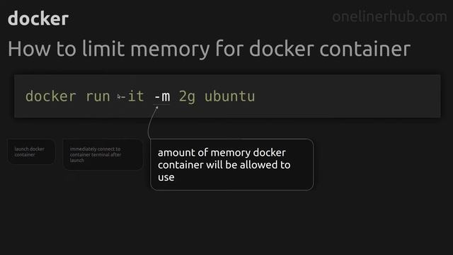 How to limit memory for docker container #docker смотреть онлайн