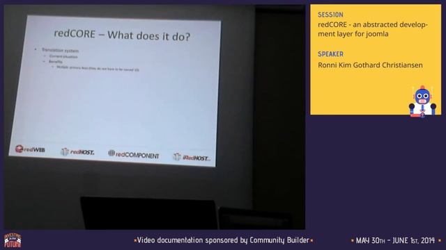 redCORE - an abstracted development layer for joomla смотреть онлайн