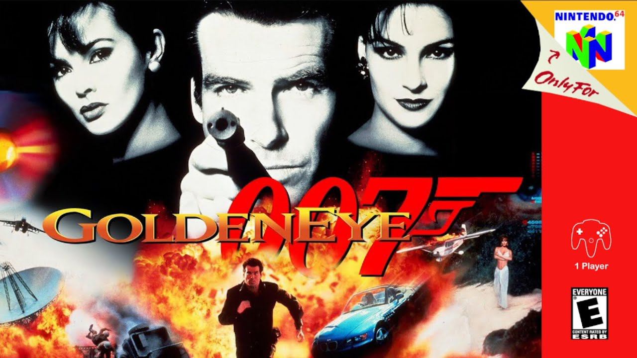 GoldenEye 007 - Прохождение (1/2) (N64) 18+