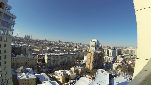 Панорама Москвы 4K. GoPro HERO3 Black Edition смотреть онлайн