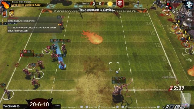 Blood Bowl 2 - Bloodkiller Macho - Chaos - Game 37 vs. High Elves смотреть онлайн