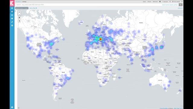 A cumulative map of connection attempts to my router смотреть онлайн