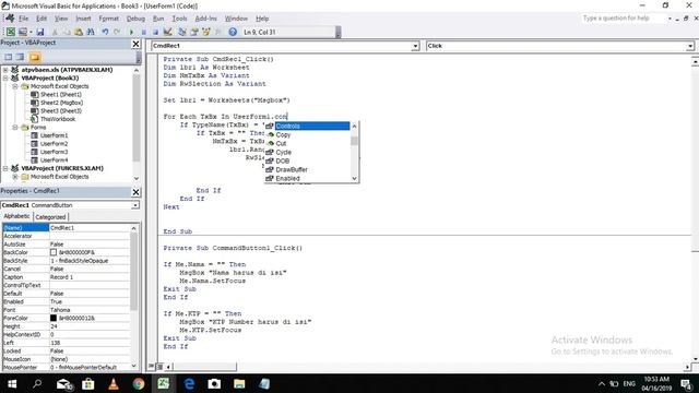 ED - Excel VBA Loop Userform TextBox Label ComboBox смотреть онлайн