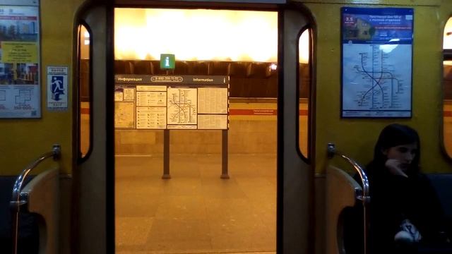 Поездка в метро СПб От Академической до Площади Мужества | Ем (ЛВЗ) #3892 на "Доживающий век вагон" смотреть онлайн