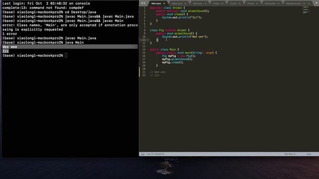 [Java Classes]1. abstract Interface смотреть онлайн