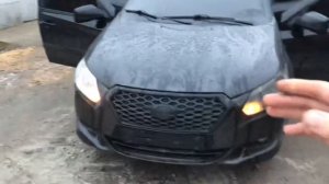 Datsun on-do Black EDITION, обзор на опер Датсун , поставил новые диски !   Зовите его Аллигатор!