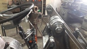 Мини погрузчик своими руками,гидравлика.