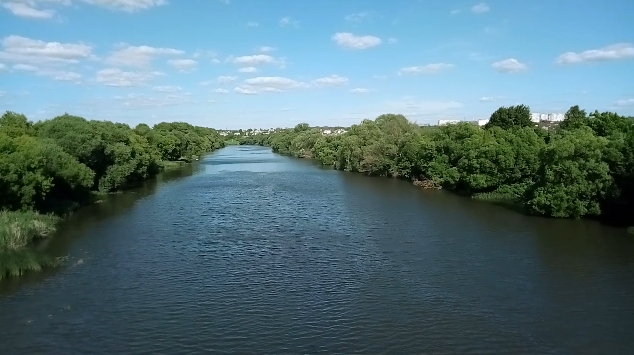 2580 Кольцо Лужковский мост река Ока Лужки улица Городская поселковая Маслозаводской пер город Орёл