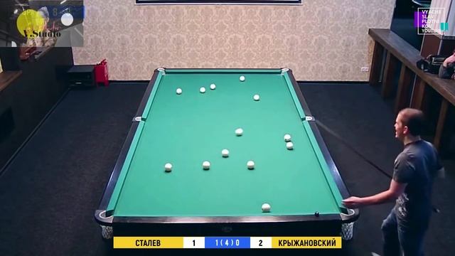 Техника удара Сталева. Бильярд. смотреть онлайн