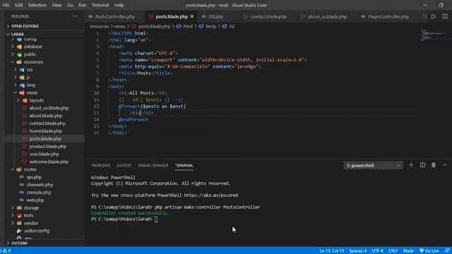 Laravel Bangla Tutorial || Web Application Development || Batch 1 || Part 4 смотреть онлайн