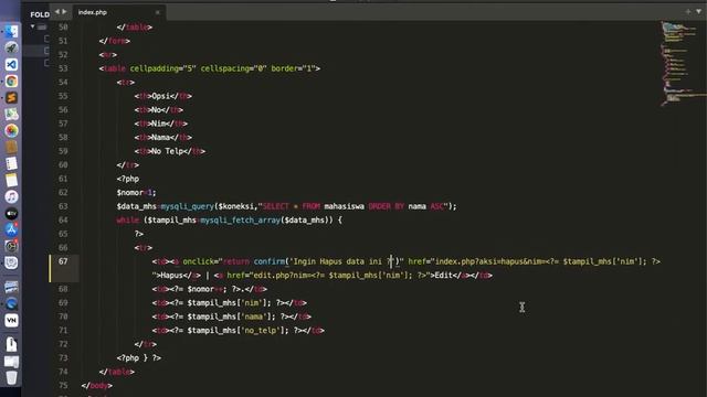 PART 4 BELAJAR CRUD PHP MYSQLI смотреть онлайн