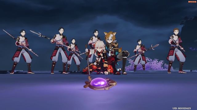 Kazuha Versus Raiden Shogun Cutscene | Kazuha Uses Friend's Vision That Reawakens | Genshin Impact