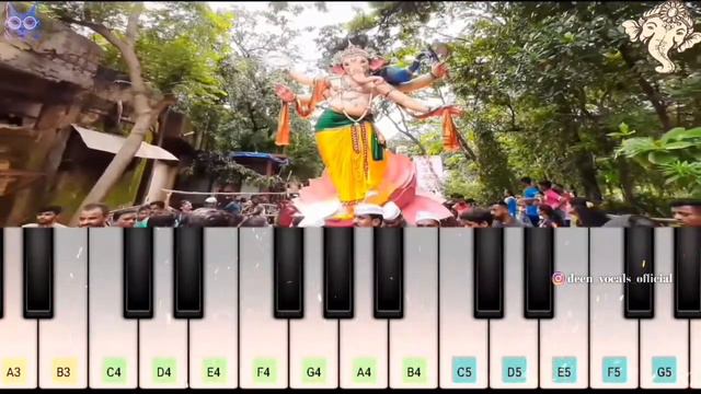 Ekadantaya Vakratundaya || Ganesh Chaturthi Special Piano Cover || Deen_vocals смотреть онлайн