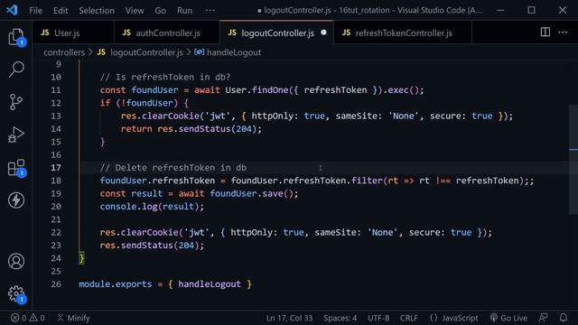 Refresh Token Rotation and Reuse Detection in Node.js JWT Authentication смотреть онлайн