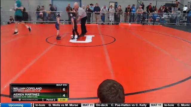 FLY 46-46 William Copeland Mat Demon Wrestling Club Vs Aidren Martinez Warden Elite Wrestling смотреть онлайн