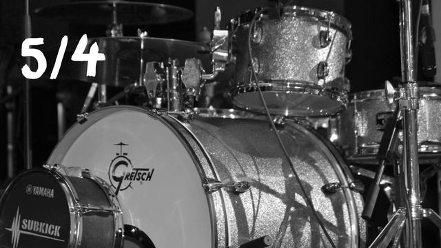 5/4 Drum Groove Backing Track (160 BPM) смотреть онлайн
