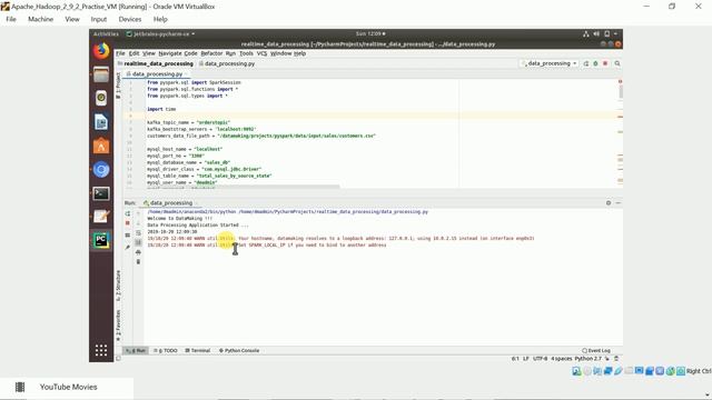 Real-Time Spark Project | Real-Time Data Analysis | Demo | Part 2 | DM | DataMaking | Data Making смотреть онлайн