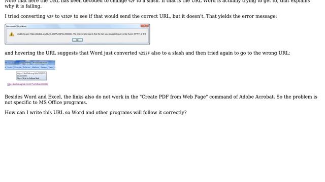 URL encoded slash in URL failing in non-browser links смотреть онлайн