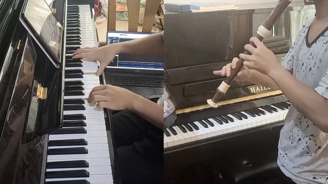[Recorder] [Piano] Telemann: Flute Sonata in F Major, TWV 41 F2 - III. Allegro смотреть онлайн