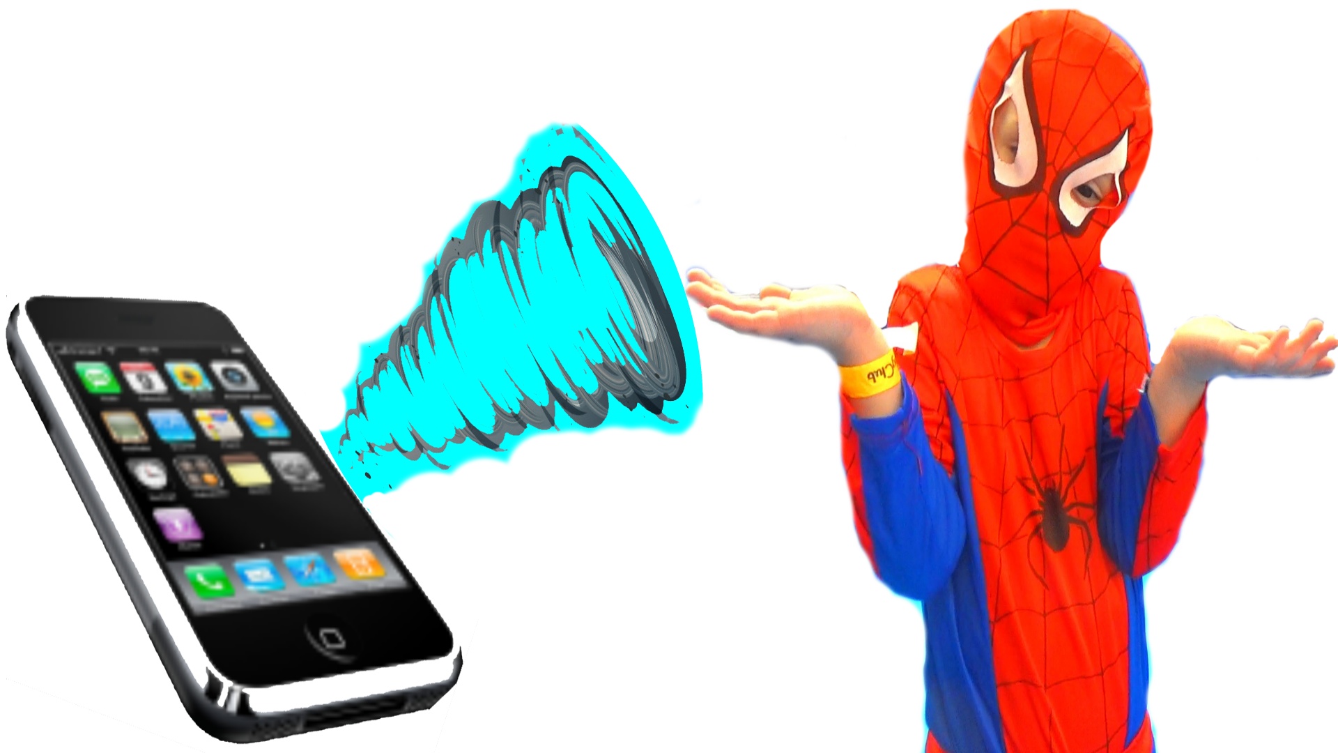 Человек паук в реальной жизни появился из телефона смотреть онлайн