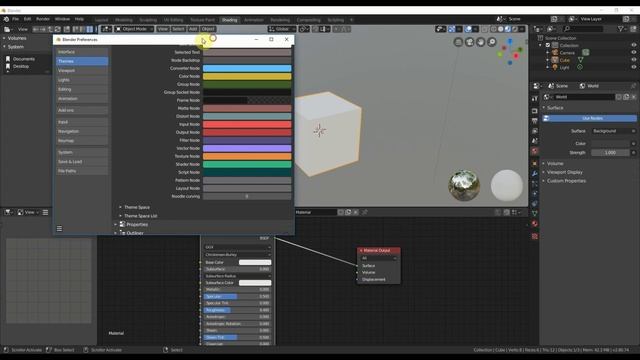 Blender - How to Change Straight Node Connector Lines to Curved [Blender 2.8] смотреть онлайн