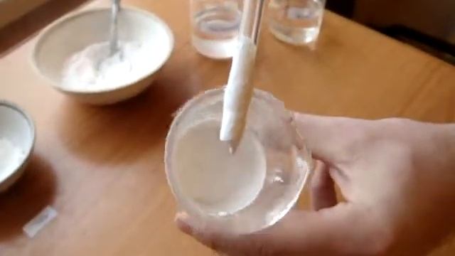 Перенос диоксида титана и мела из водной пасты в органический растворитель. смотреть онлайн