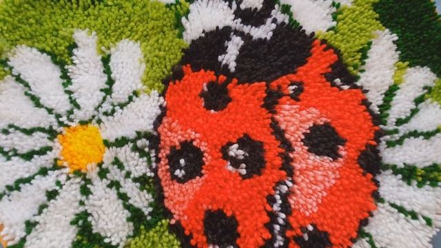 Коврик Божья коровка готов! Мои впечатления, преимущества и недостатки набора) смотреть онлайн