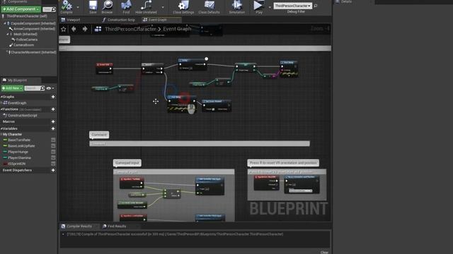 Ускорение и выносливость персонажа Unreal Engine 4/Создание выживалки на ue4/Изучение блюпринтов смотреть онлайн