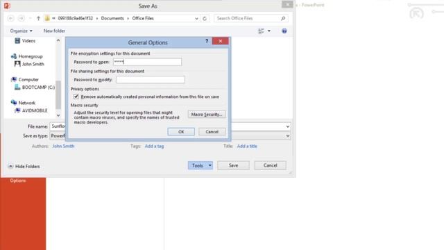 How to Password Protect Your Office 2013 Files For Dummies смотреть онлайн