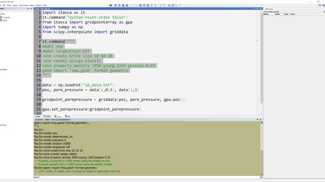 Python and Pore Pressure Initialization смотреть онлайн