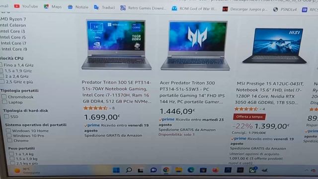 Recensione PC GAMING Acer Predator Triton 300 SE (Il Mio Ultimo Acquisto) смотреть онлайн