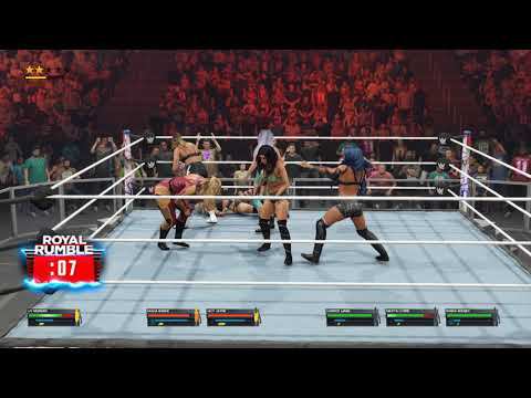 WWE2K23 10-Women's Battle Royal смотреть онлайн